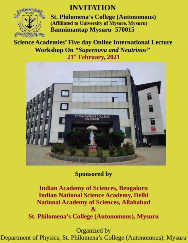 Science Academies ” five day online International lecture on