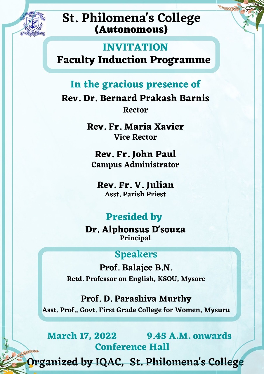 faculty-induction-programme